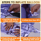 40 Inch Giant Purple Number 0 Balloon, Helium Mylar Foil Number Balloons For Birthday Party, Birthday Decorations For Kids, Anni