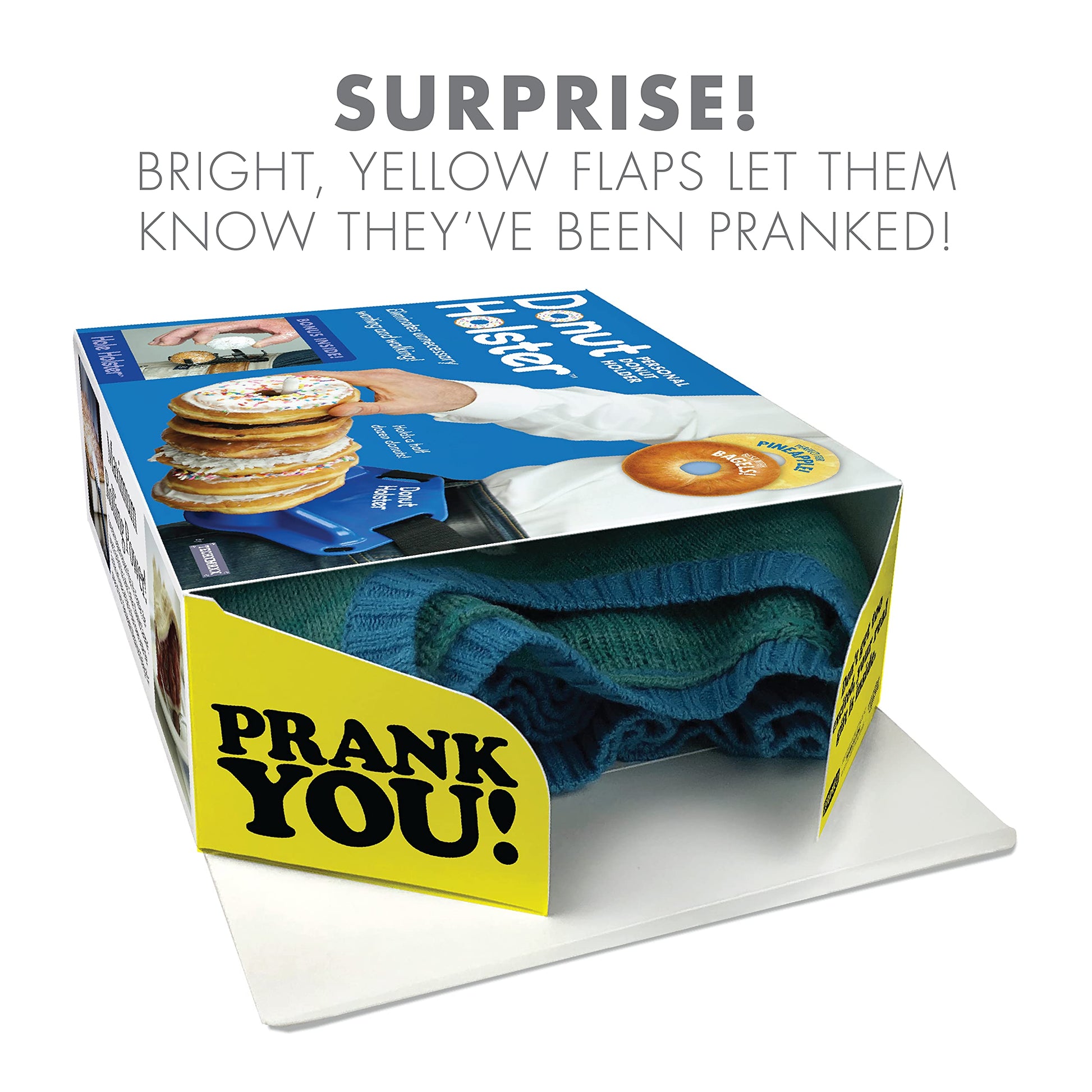 Prank Pack Prank Pack, Donut Holster Gift Box, Wrap Your Real Present In A Funny ...