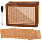 10000 Kakeibo Wooden Money Saving Challenge Box Cash Vault Piggy Bank For Adults Kids Savings Goals Smash Box Saver For Boys And