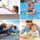 Puzzled DolliBu Sea Turtle Bath Buddy Squirter - Green Rubber Bath Toy for Toddlers, Small Floating Water Squirter, Model 2746