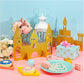 Gejoy 4 Pieces Castle Table Centerpiece Glitter Princess Theme Castle Centerpiece For Birthday Baby Shower Princess Party Table Decorations