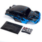 SummitLink Custom Body Muddy Blue Over Black Compatible for 1/10 Scale RC Car or Truck (Truck not Included) STB-BB-01