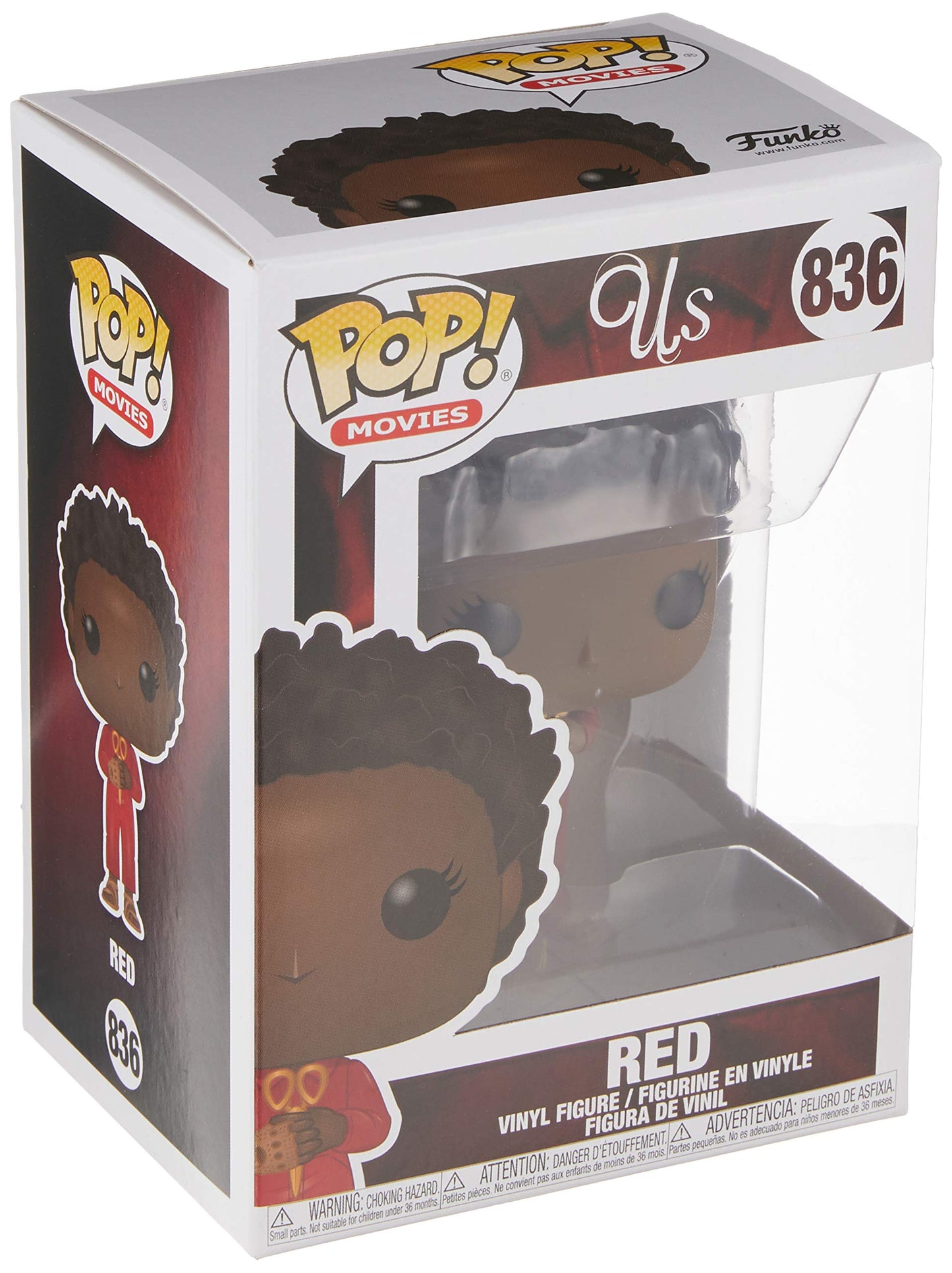 Funko Pop! Movies: Us - Red With Oversized Scissors
