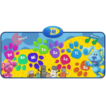 Blue'S Clues & You: 8 Note Dance Playmat - Includes 4 Sounds & Memory Game Options, 31' X 13.75' Musical Mat, Ages 3+