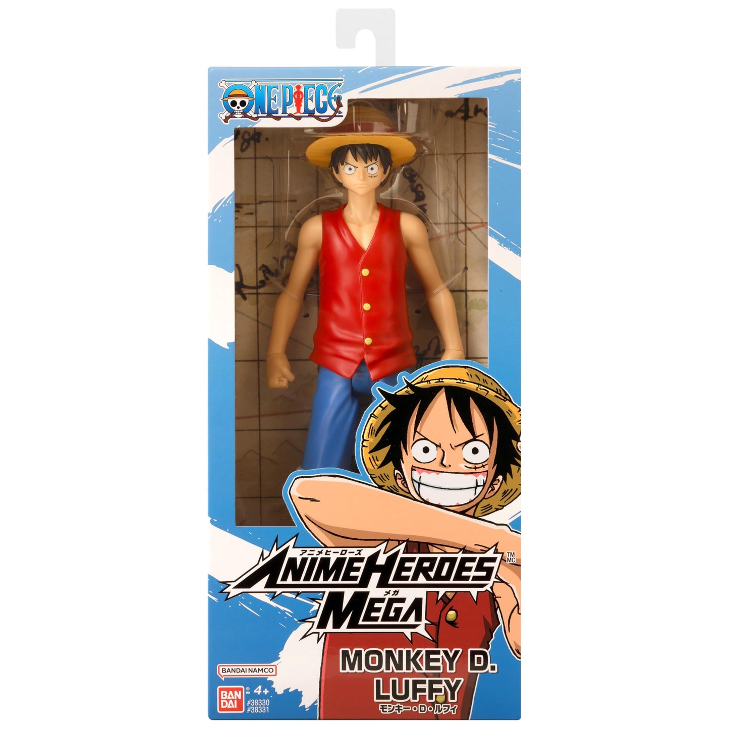 ANIME HEROES MEGA - One Piece - Monkey D. Luffy 12 Action Figure