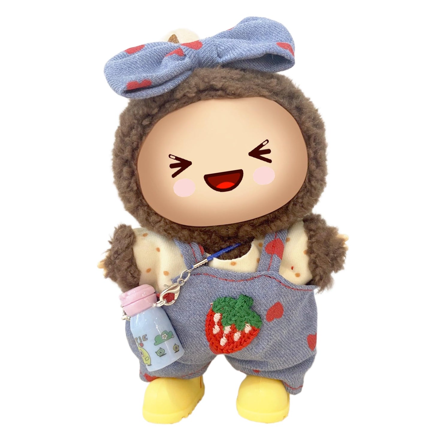 Clothes For Dolls - 17Cm Babydoll Outfits Designed Clothing Set Handmade Garment Cute Dress With Shoes And Accessories(No Doll),