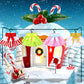 6 Pieces Santa Clothing Elf Dance Skirt Set Christmas Elf Skirts For Christmas Doll Holiday Decorations (Not Include Doll)(Fresh Style)