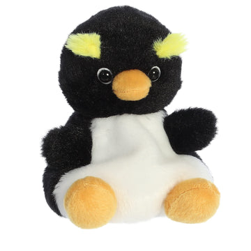 Aurora Adorable Palm Pals Rocco Rockhopper Penguin Stuffed Animal - Pocket-Sized Play - Collectable Fun - Black 5 Inches
