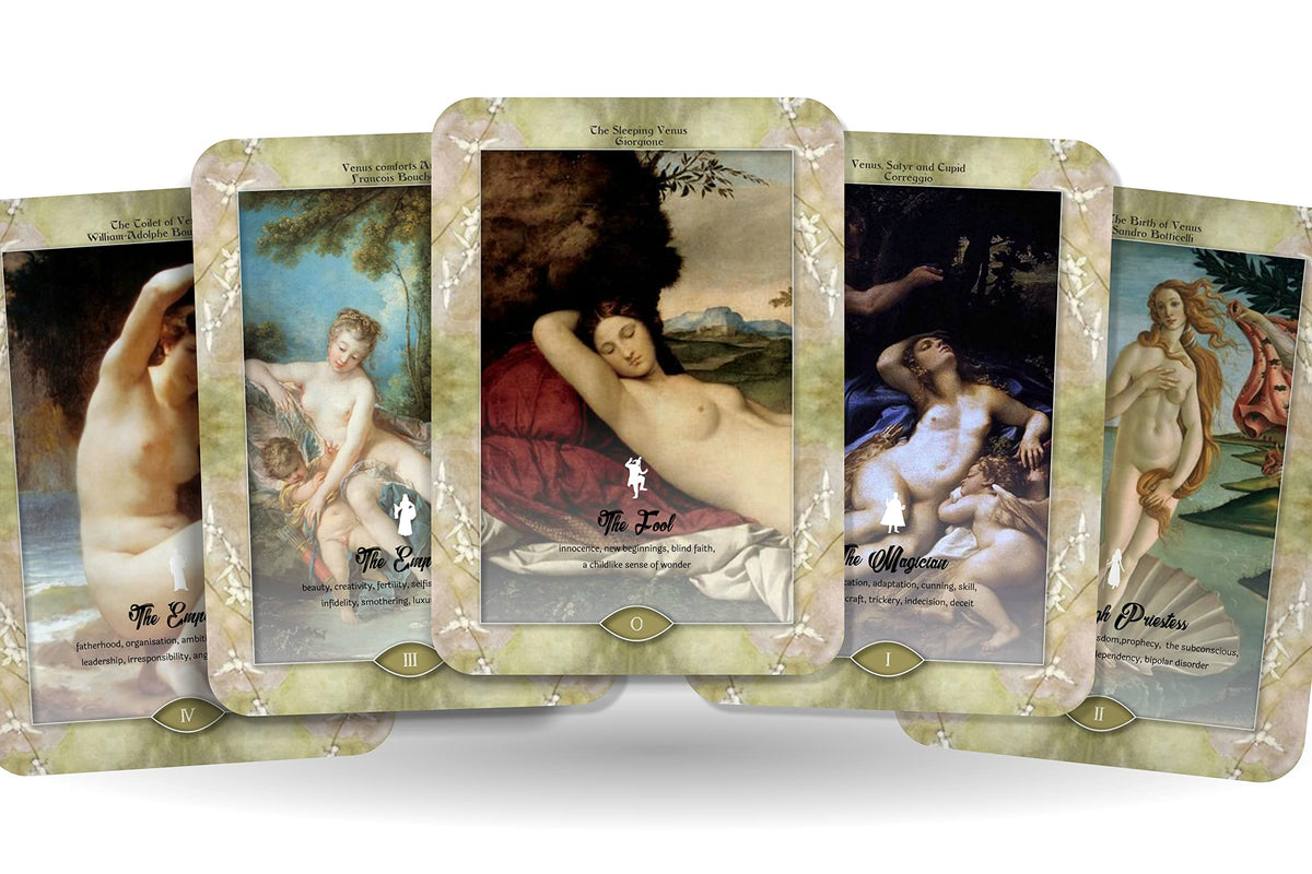 The Kiss Of Venus Tarot  78 Cards