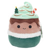 Squishmallows 10-Inch Ernesto The Espresso Mint Latte Plush Toy - Soft Green Stuffed Animal - Collectible for Kids & Girls