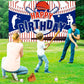Baseball Party Decorations Baseball Happy Birthday Banner Party Supplies for Boys Kids Teens Large Sport Themed Birthday Banner