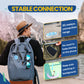 Megacom Duomon 1P/2P Auto Catcher Compatible For Pokemon Go Vibration Can Be Turned Off With Voice Notifications,Stable And 65Ft Connection Rage (Black)