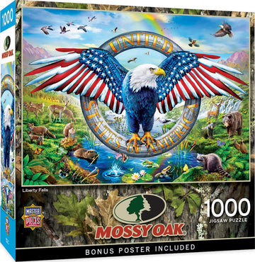 Masterpieces 1000 Piece Jigsaw Puzzle For Adults, Family, Or Youth - Liberty Falls - 19.25'X26.75'