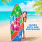 Artcreativity 5 Ft Inflatable Surfboard, Surfboard Decoration For Beach, Tropical And Luau Party Decorations, Inflatable Pool Toy For Kids And Adults, Beach Party Inflate