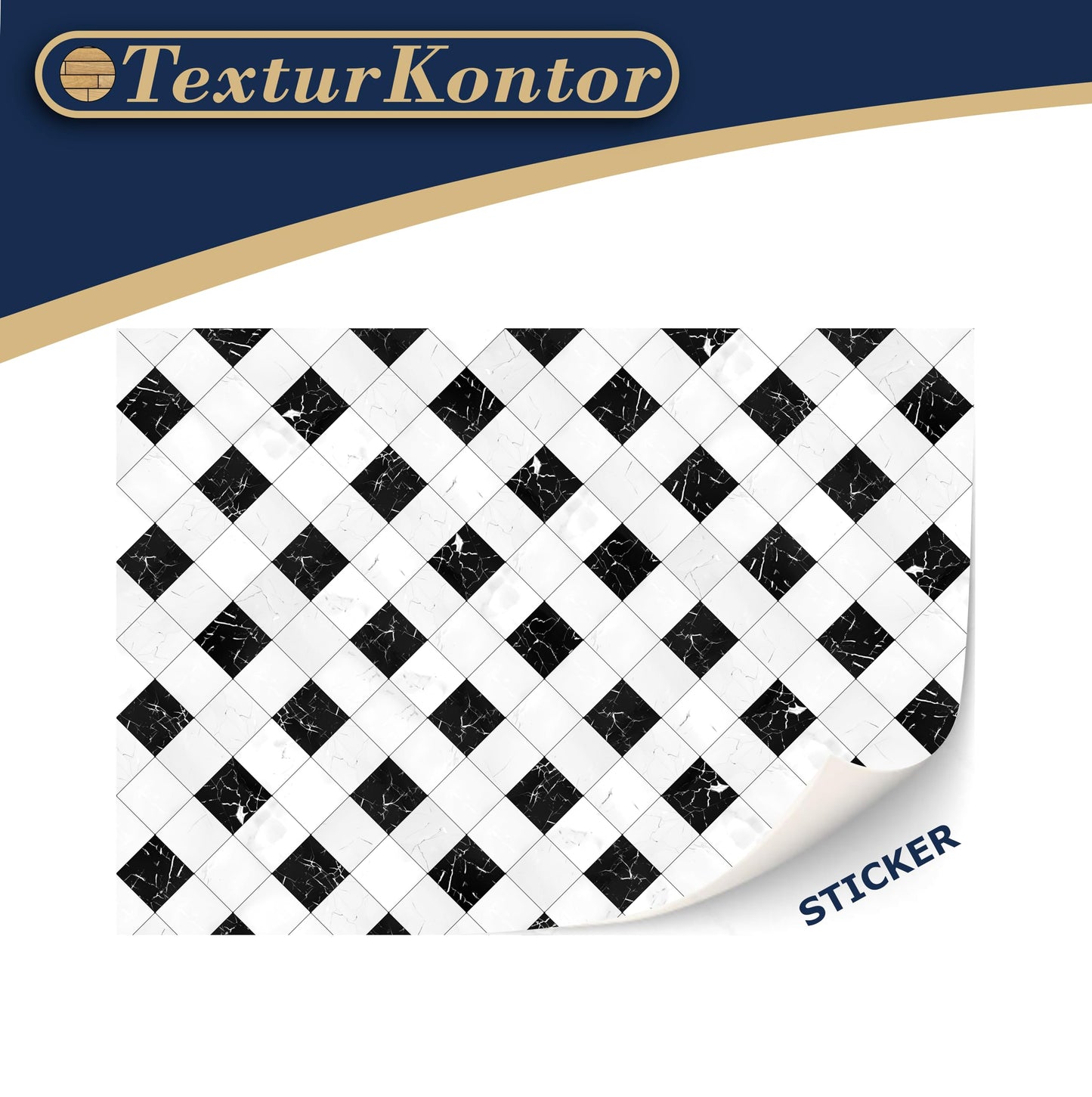 3 Sheets Self Adhesive Floor Tiles For Dollhouse 1:12 Scale (Tile Pattern Versailles)