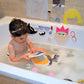 Buddy & Barney Silly Faces Bath Stickers, Hilarious Facial Expressions Foam Stickers Bath Toy For Children 3+, Pack Of 37 Reusable Stickers, Bathtub, Tub, Shower, Boys, Girls, Kids,