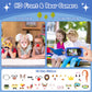 Deao Kids Smart Phone For Boys, Gifts For 3-10 Year Old Girls Christmas Birthday Kids Toys, Toddler Learning Play Toy Phone With