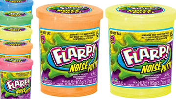 Ja-Ru Flarp Noise Putty Scented Squishy Sensory Toys, Squishy Stretchy Soft Great Party Favors Fidget Toy For Kids Boys & Girls. (2 Units Assorted) 10041-2P