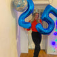 Navy Blue 5 Balloon, Number Balloon 40 Inch, Blue Party Supplies, 5Th Birthday Balloon Decorations, 5 Number Balloons, Number 5