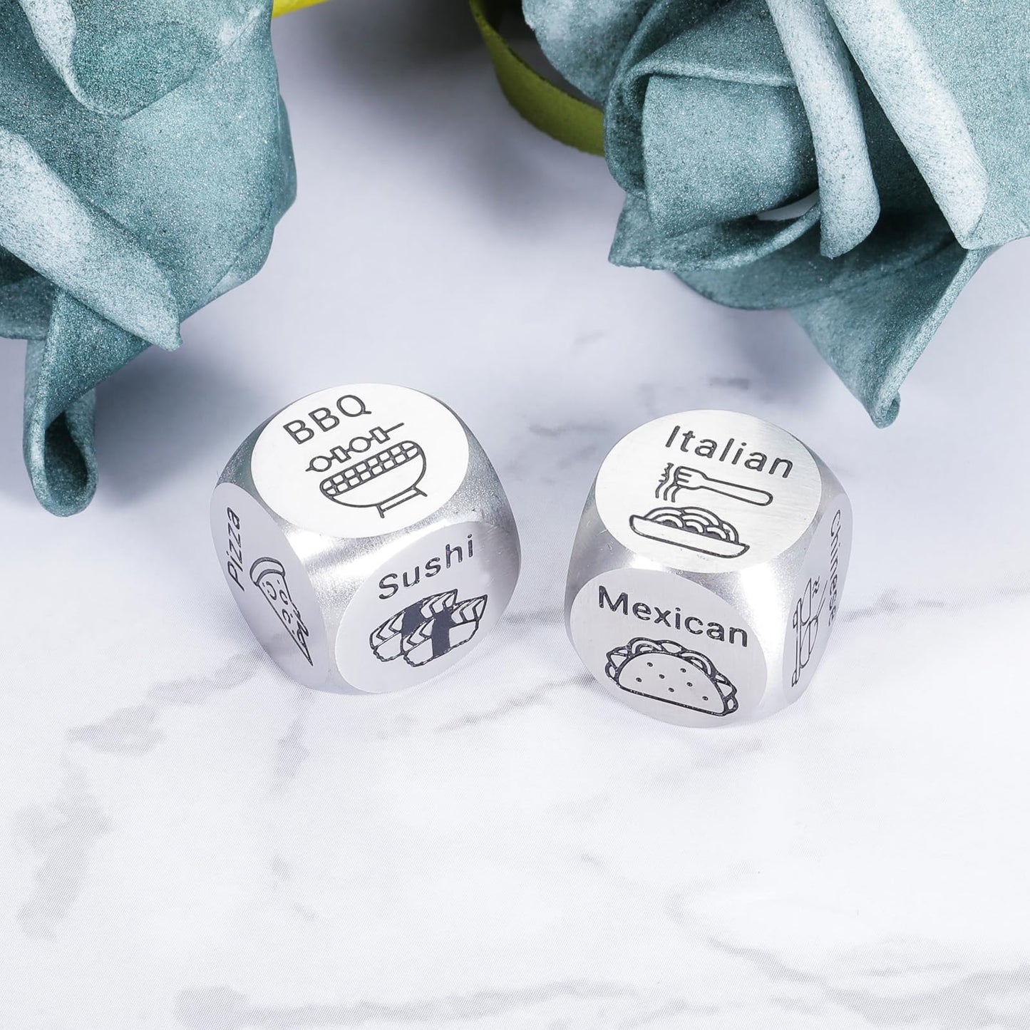 What To Eat For Dinner Dice, Girlfriend Boyfriend Valentines Day Gifts, Mens Gifts, Food Movie Dice, Valentines Day Gifts For He