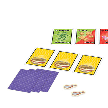 Mixlore Ramen Fury Card Game | Take-Out Themed Strategy Game | Fun Family Game For Adults And Kids | Ages 8+ | 2-5 Players | Average Playtime 30 Minutes | Made