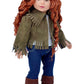 Siege Jacket - 4 Piece Outfit - Jacket, Tank Top, Jeans And Boots - Clothes Fits 18 Inch Doll - (Doll Not Included)