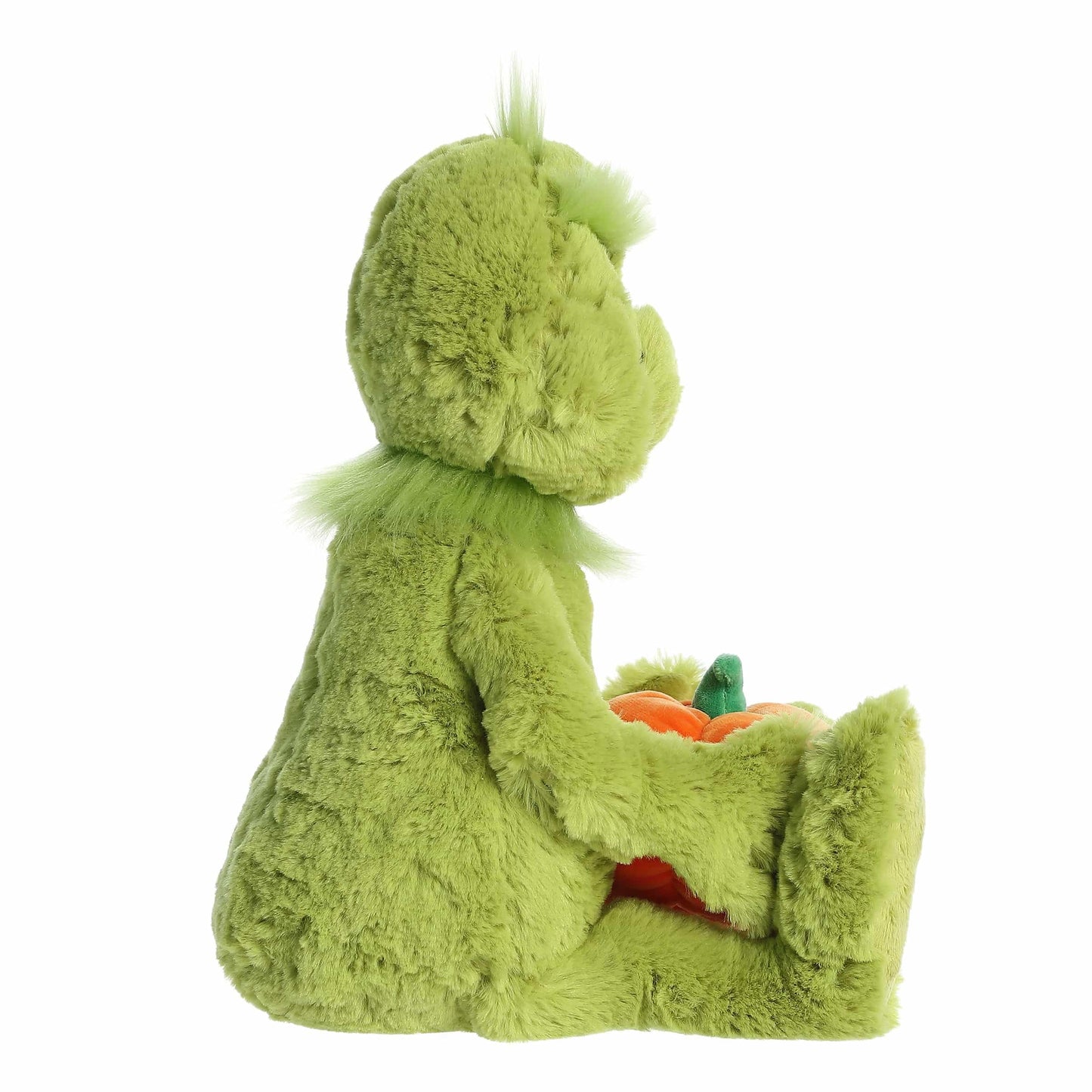 Aurora Spooky Dr. Seuss Jack-O-Lantern Grinch Stuffed Animal - Officially Licensed Plush for Imaginative Play - Perfect for Hall