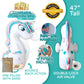 Inflatable Dudes Unicorn 47 Inches- Kids Punching Bag| Already Filled With Sand | Party Bop Bag |Ring Toss With 3 Inflatable Rings| | Ride-On Toy + Handles| Punching Bag For Kids (Unique)