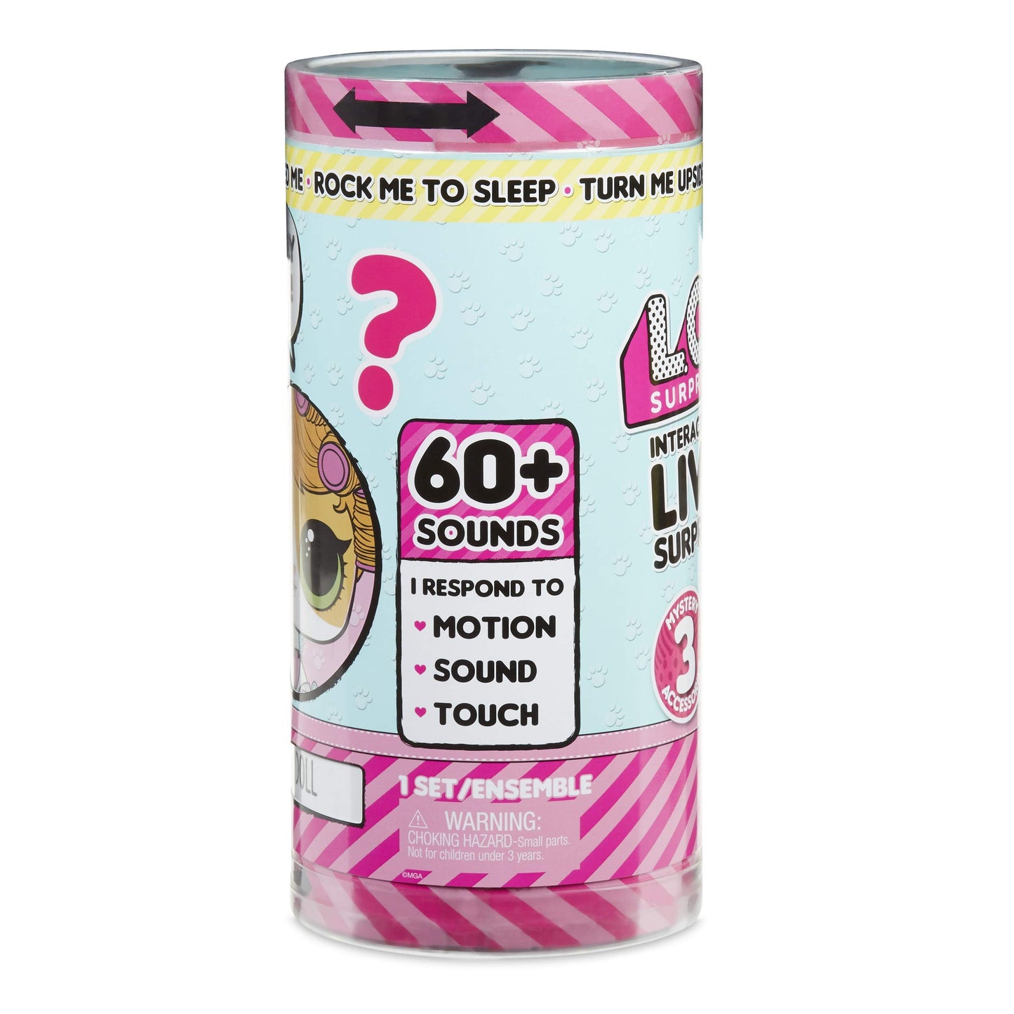 L.O.L. Surprise! Interactive Live Surprise Pet With Realistic Sounds, Multicolor