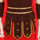 Frekuyrt Kids Warrior Costume Boys Roman Soldier Gladiator Costume Medieval Knight Costume For Halloween Party Dress Up (4-5 Yea