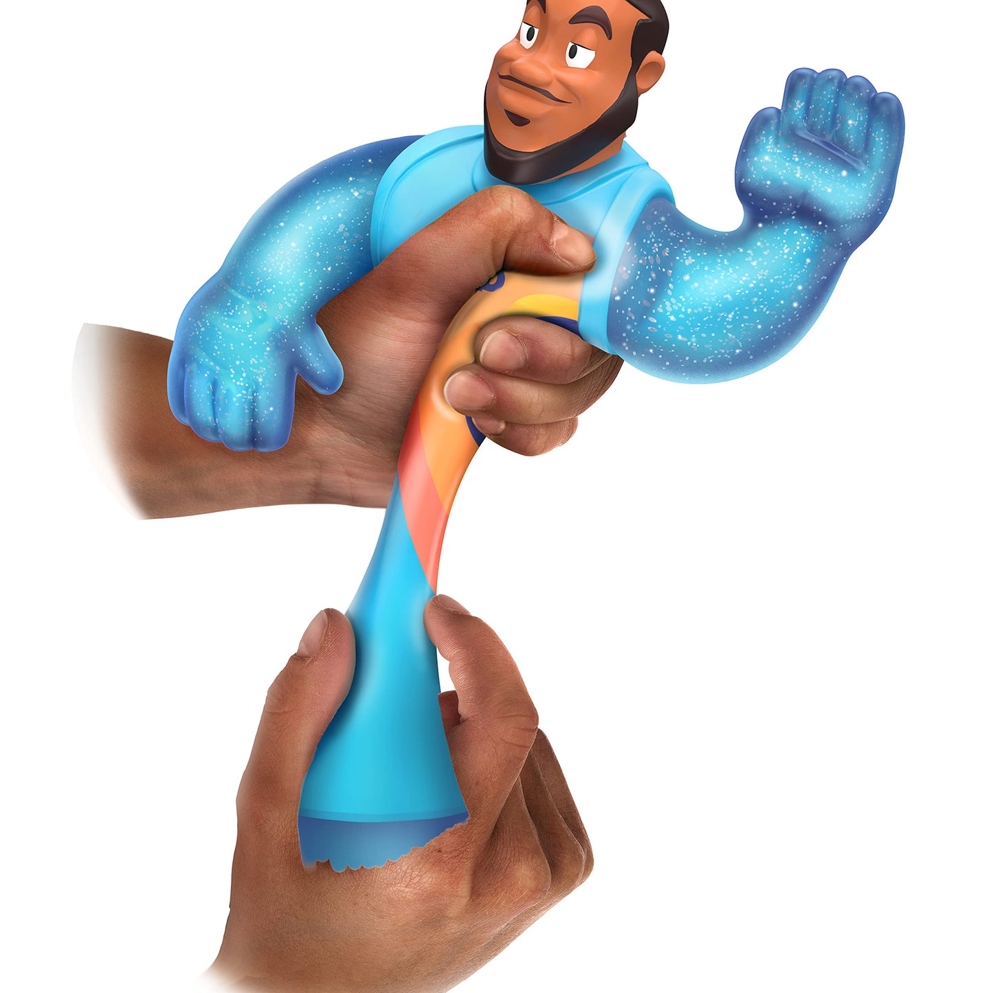 Moose Toys Heroes of Goo JIT Zu Action Figure - Lebron James 5" Stretchy Goo Filled - Multicolor - Model 14597