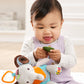 Elephant Teether with Rattles, Crinkles & On-the-Go Playtime Fun!