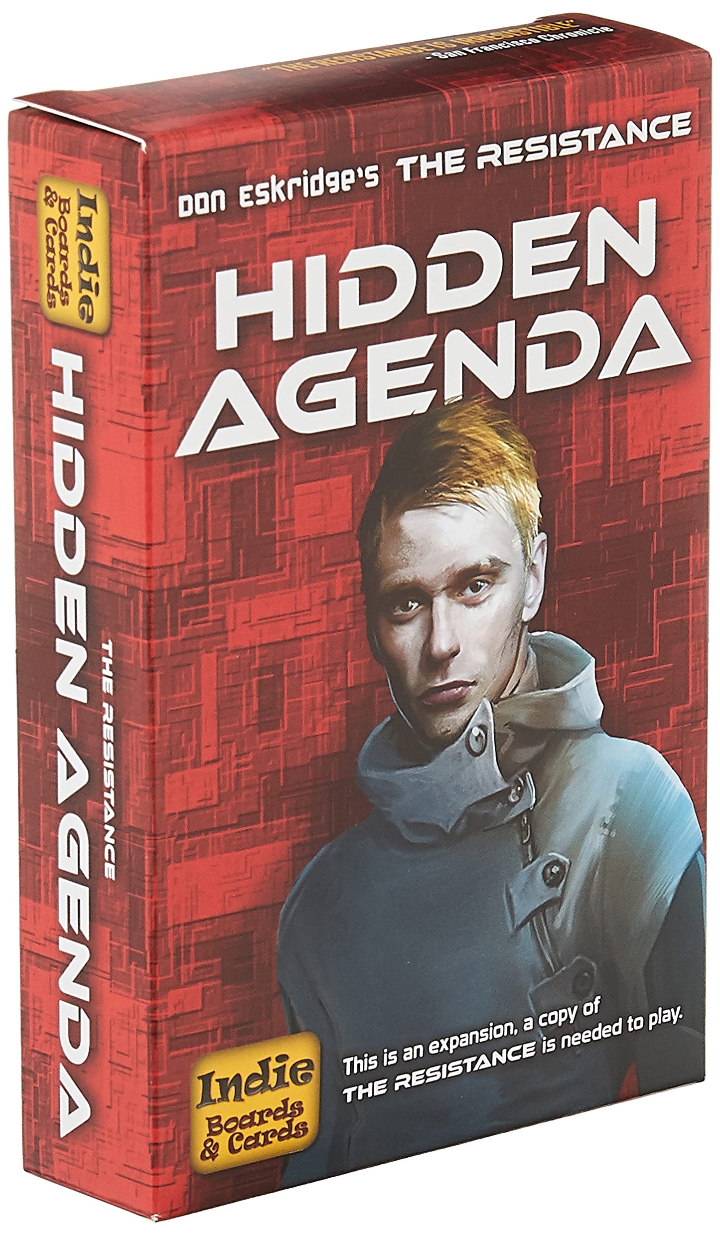 Resistance: Hidden Agenda - By Indie Boards And Cards - Strategy Card Game