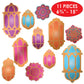 Foil Lantern & Mandala Cutouts Pack of 2