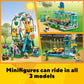 Lego Creator 3In1 Ferris Wheel 31119 Building Kit With Rebuildable Toy Bumper Cars, Boat Swing And 5 Minifigures; New 2021 (1,002 Pieces)