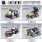 1110 Pcs Swat City Police Station Mobile Command Center Truck Car Building Blocks Set In 25 Different Models Police Cars, Helico