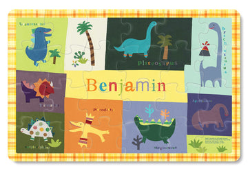 Personalized Jigsaw Puzzle For Kids, 24-Piece - I See Me! (Dinosaur)