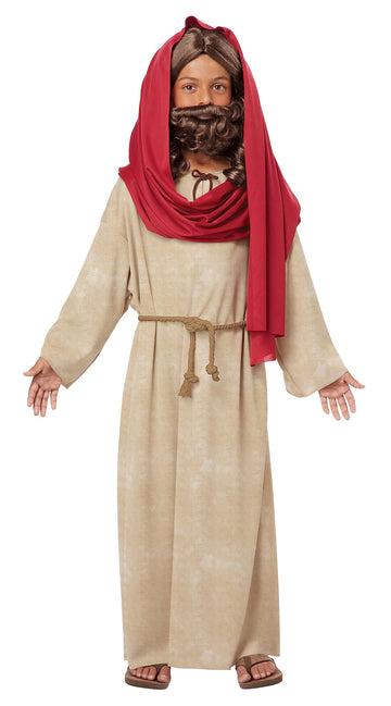 California Costumes Jesus Child Costume, Large, Tan/Red