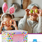 Blue Ribbon Easter Eggs, 48 Pieces, Filled Surprise, Colorful Prefilled With Different Kinds Of Little Toys, Perfect For Kids, Basket Fillers