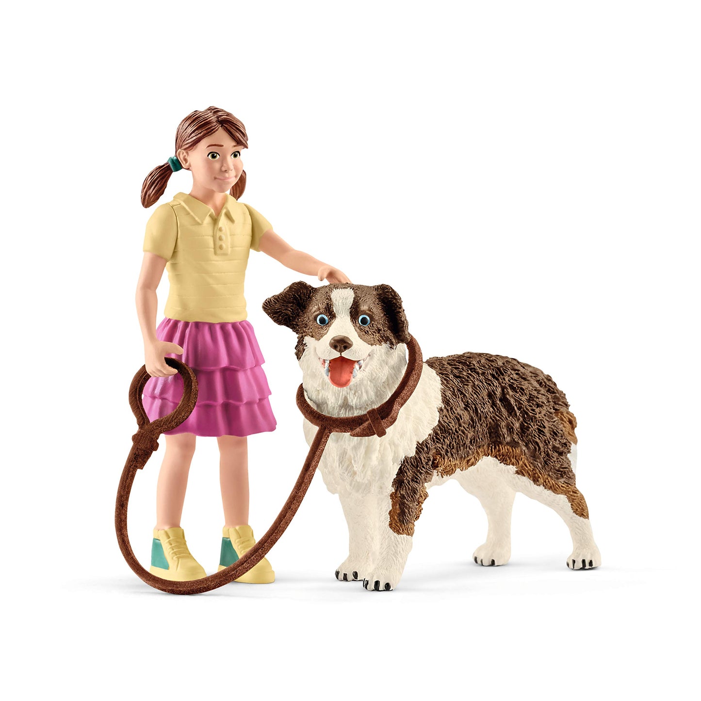 Schleich Farm World, Animal Toys For Kids, Dog Kennel With Dog Toy And Dog House 5-Piece Set, Ages 3+