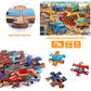 Jumbo Floor Puzzle For Kids,Construction Site Jigsaw Large Puzzles,48 Piece Construction Vehicle Puzzle For Toddler Ages 3-5,Children Learning Preschool Educational Toys,Gift For 4-8 Years Old
