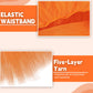 5 Layered Tutu Skirt For Kids Tulle Tutu Skirt With Tube Socks Princess Runners Costumes Cosplay For Girls Kids (Orange)