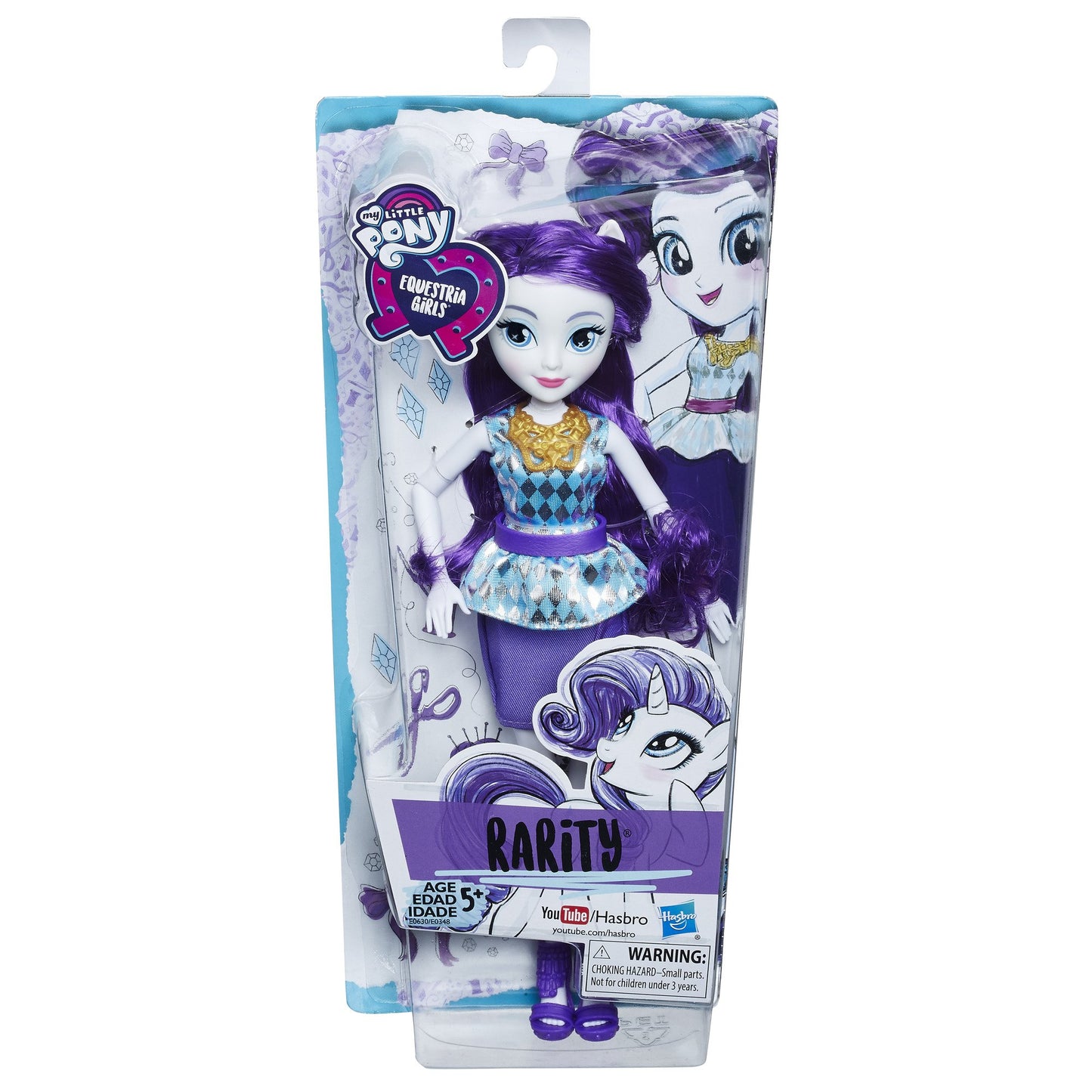 My Little Pony Equestria Girls Rarity Classic Style Doll