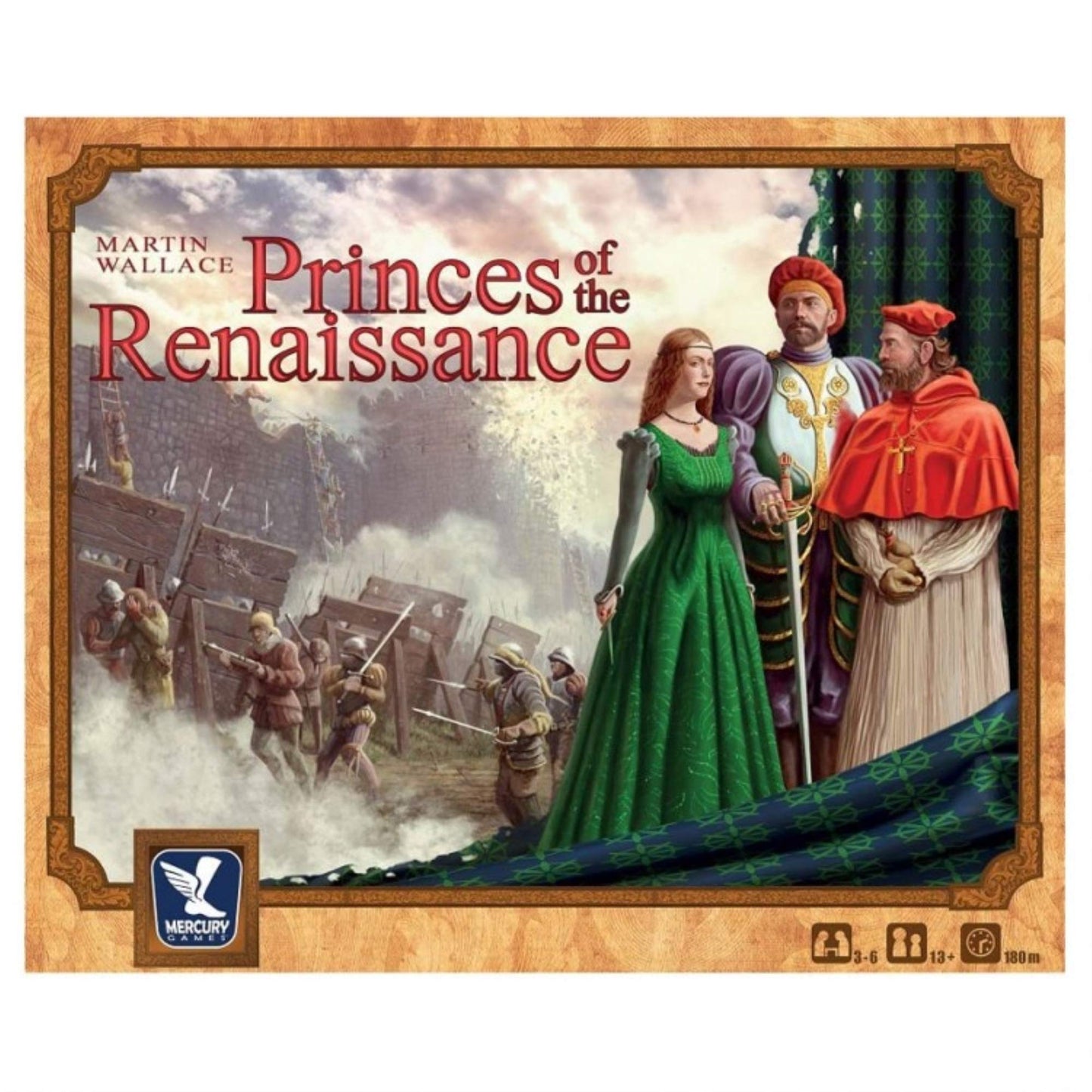 Mercury Games Princes of the Renaissance Board Game - Model MCY01601