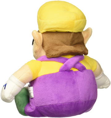 Little Buddy Super Mario All Star Collection 1421 Wario Stuffed Plush, 10'',Multi-Colored