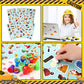 Sratte 148 Pcs Construction Birthday Party Supplies Include 12 Construction Hats, 24 Truck Toys, 12 Vehicle Stickers, 12 Silicon