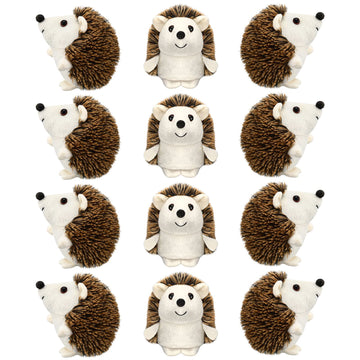 12 Pcs Mini Hedgehog Bulk Plush Stuffed Animal 4 Inch Hedgehog Plush Stuffed Toy Easter Decoration Diy Keychain Accessories Kid