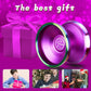 Hksod Professional Bi-Metal Yoyo Unresponsive Yoyo for mature-themeds Advanced Players Predator 3 trick yoyo with enhanced YOYO Bearings with Yo-Yo Accessories- Purple