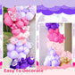 146Pcs Butterfly Balloons Purple And Pink Butterfly Balloon Arch Kit For Baby Shower, Wedding, Birthday Decorations