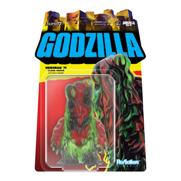 Super7 Toho Reaction Figures - Hedorah (Clear Green) Action Figure